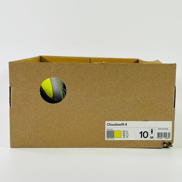 On Cloudswift 4 \'Alloy Lime\' 3MF10133348 Running Multi Size main image 10